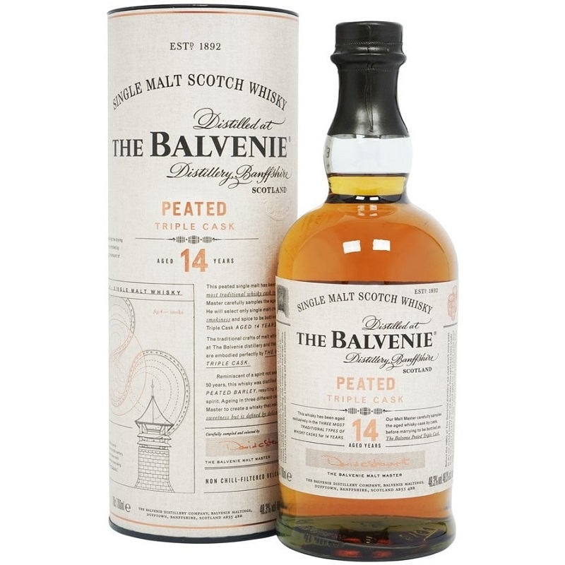 Whisky Balvenie Peated Triple Cask 14 ani 0.7L 0